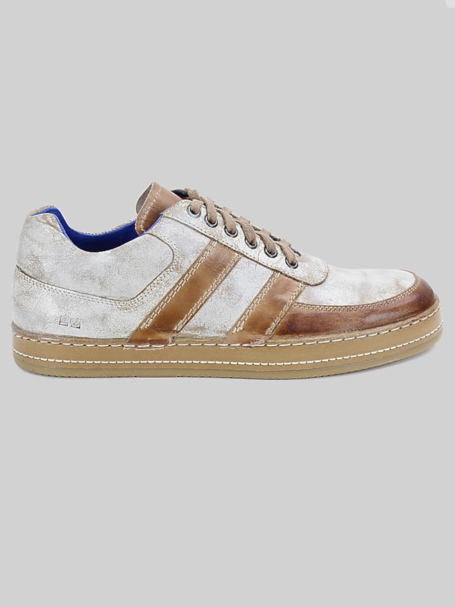Bedstu Men's Firepower Low Top Sneakers , Tan Rustic Nectar Lux