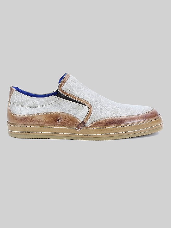 Bedstu Men's Freestyle Slip On Sneakers , Tan Rustic Nectar Lux
