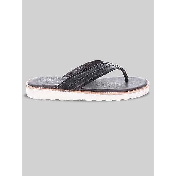 Bedstu Men's Elias Slide Sandals Black Rustic - Size: 10.5 D-Width