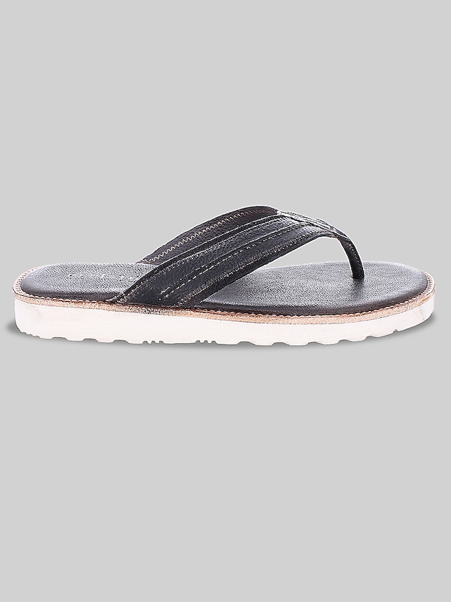 Bedstu Men's Elias Slide Sandals , Black Rustic