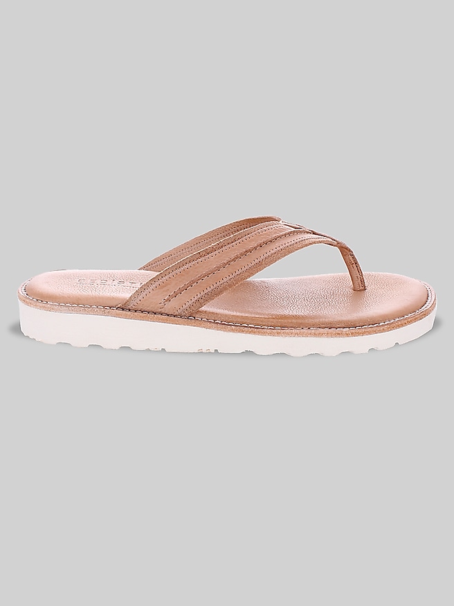 Bedstu Men's Elias Slide Sandals , Oats Dd / Brown