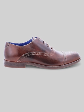 Hobbs Italian Hand Burnished Plain Toe Oxfords