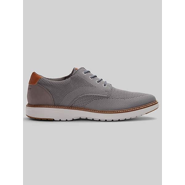 rockport mens cacey casual oxfords md gray