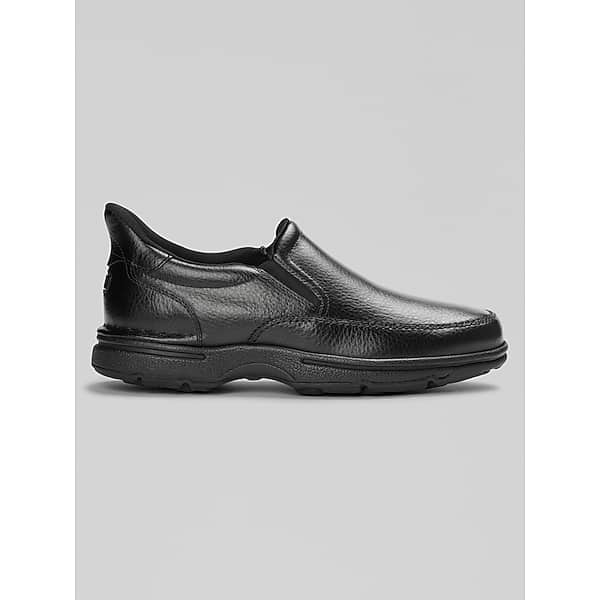 Rockport Men's Ellworth Casual Slip-On Shoes Black - Size: 9.5 D-Width