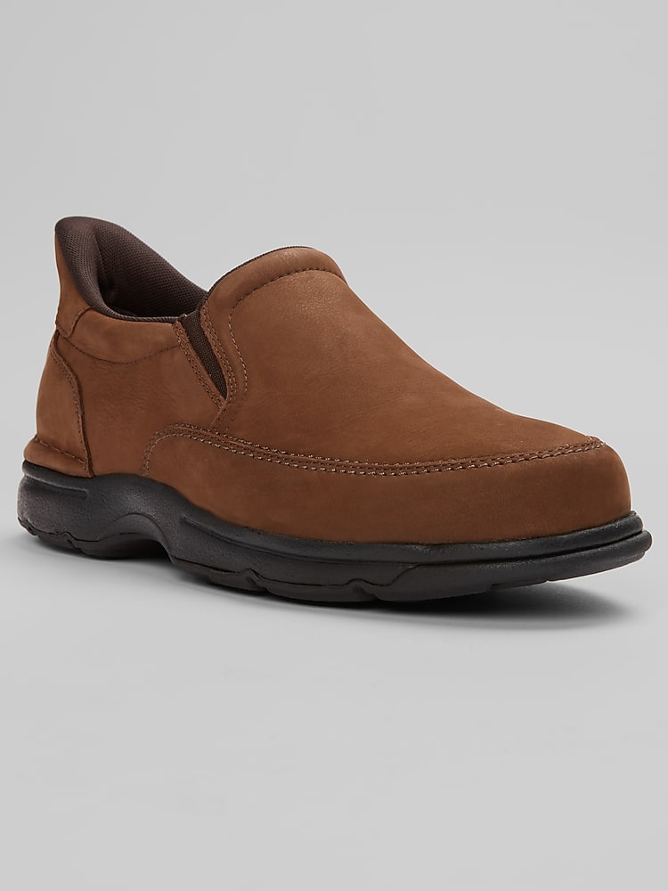Rockport Men's Ellworth Slip-On Shoe - Brown - Loafers