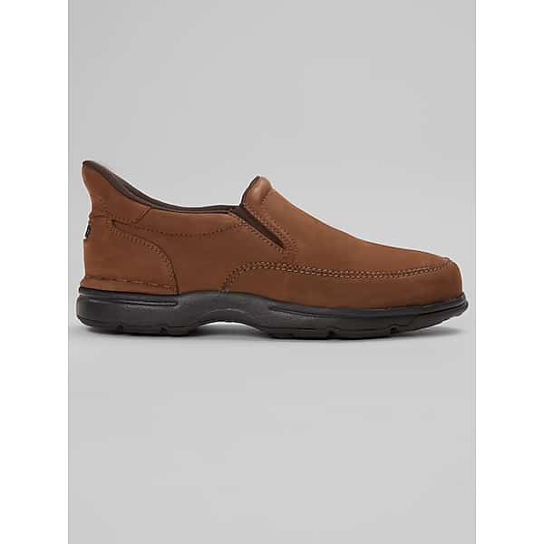 Rockport Men's Ellworth Casual Slip-On Shoes Dk Brown - Size: 14 D-Width