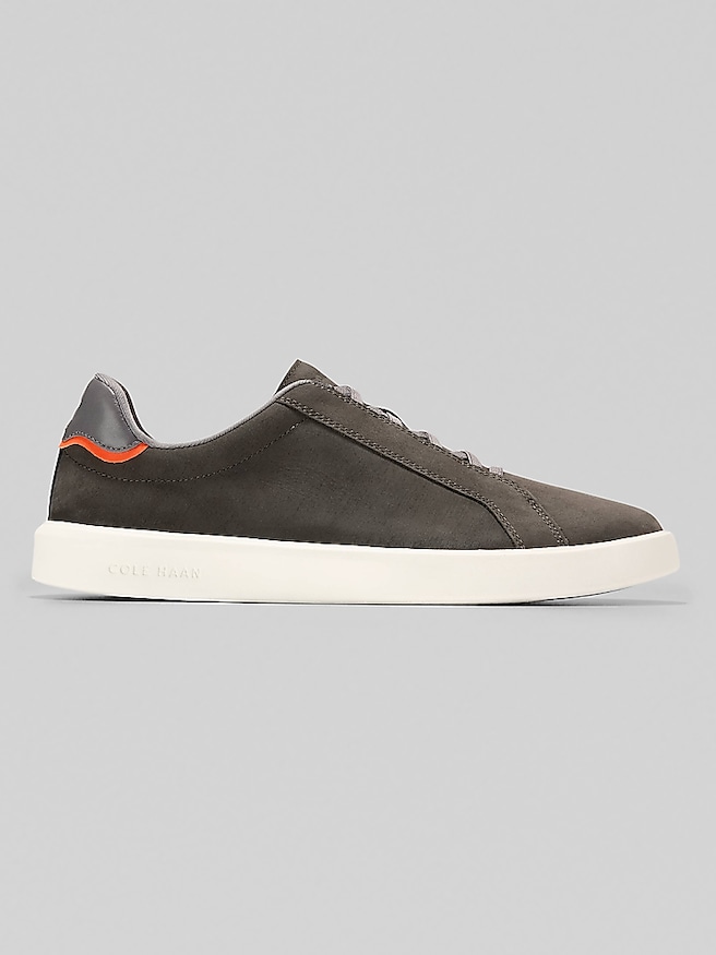 Cole Haan Men's Grand Crosscourt Daily Slip On Sneakers , Raven / Quiet Shade / Brown