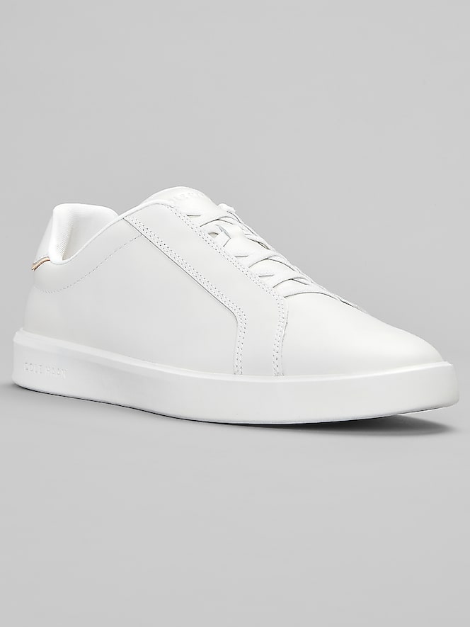 Cole Haan Grand Crosscourt Daily Elastic Lace Slip-On Sneakers, White - Image 2 of 7