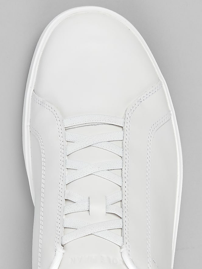 Cole Haan Grand Crosscourt Daily Elastic Lace Slip-On Sneakers, White - Image 6 of 7