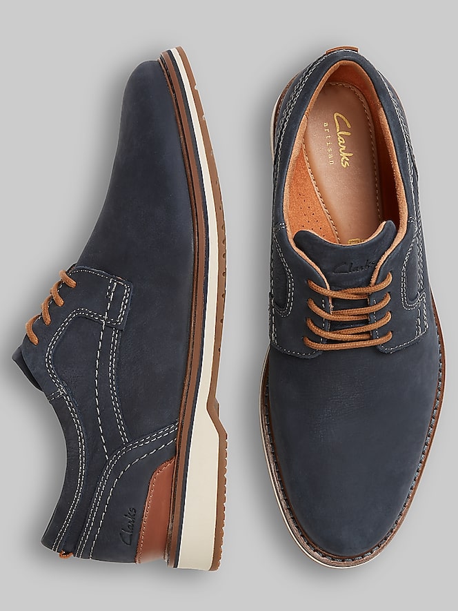 Clarks Monahan Plain Toe Oxford