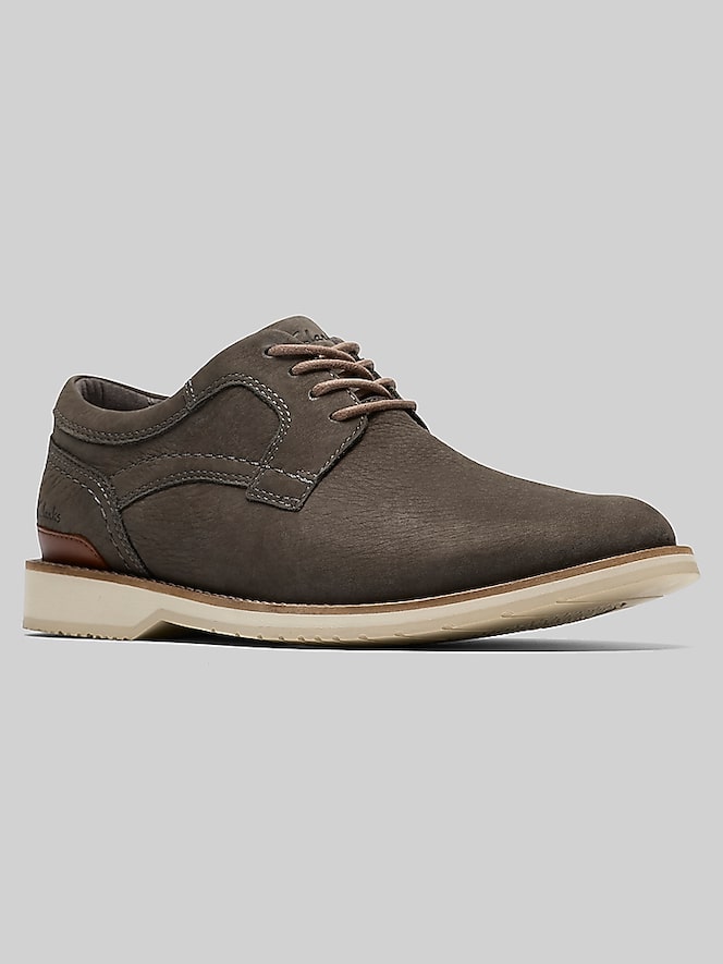 Clarks Monahan Plain Toe Oxford, Stone - Image 2 of 6