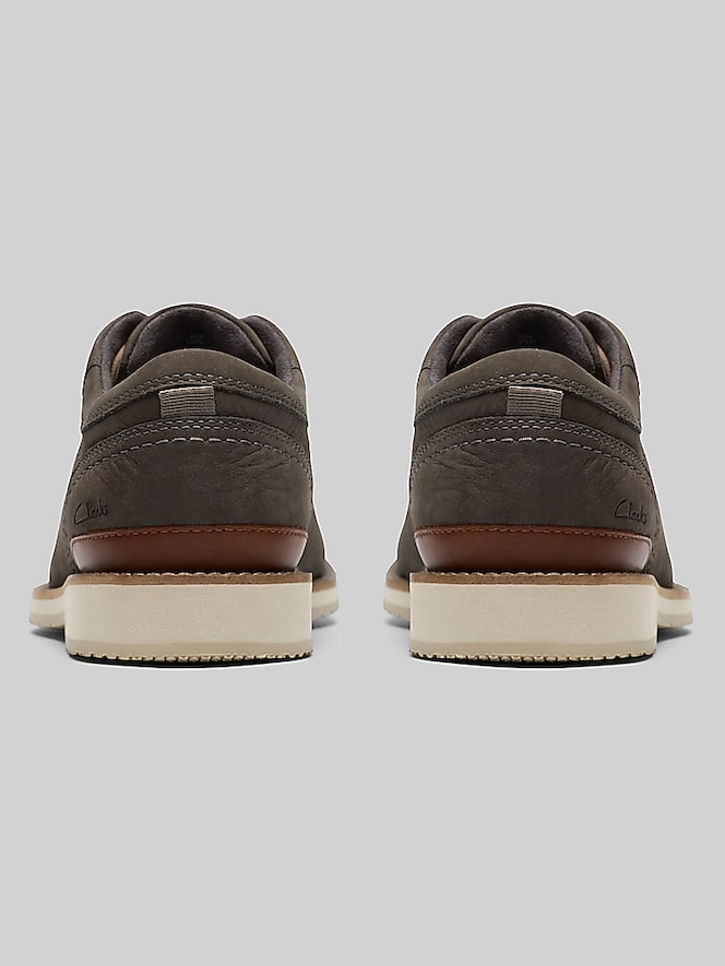 Clarks Monahan Plain Toe Oxford, Stone - Image 5 of 6