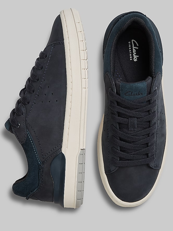 Clarks Courtlite 2 Run Plain Toe Sneakers