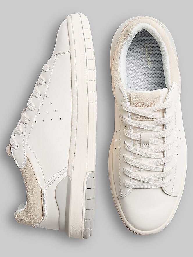 Clarks Courtlite 2 Run Plain Toe Sneakers