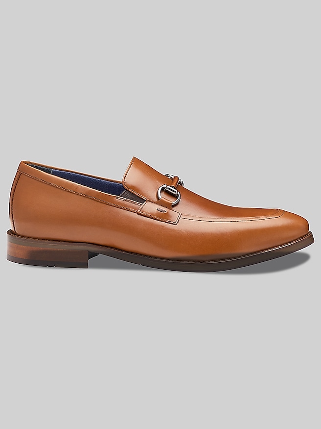 Johnston & Murphy Men's XC Flex Landry Bit Moc Toe Loafers , Tan