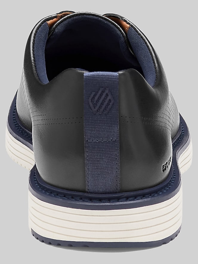 Johnston &Amp; Murphy Upton One-Piece Perfed Plain Toe Oxfords