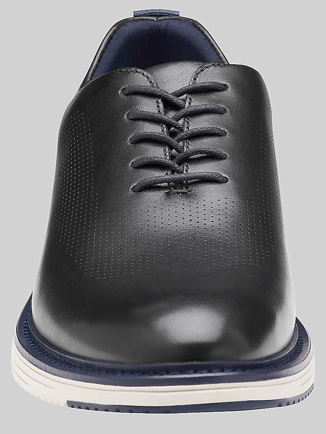 Johnston &Amp; Murphy Upton One-Piece Perfed Plain Toe Oxfords