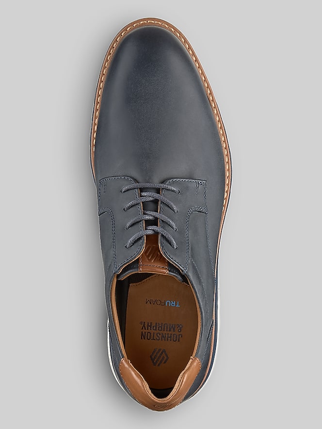 Johnston &Amp; Murphy Braxton Plain Toe Oxfords