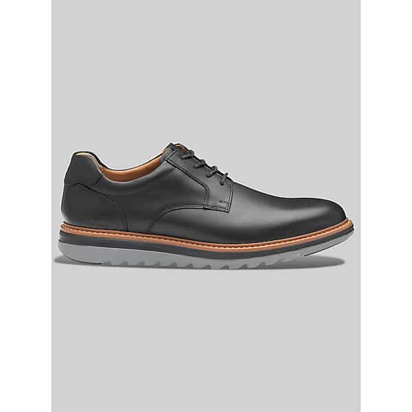 Johnston & Murphy Men's Braxton Plain Toe Oxfords Black - Size: 9.5 D-Width TMW43BN95402