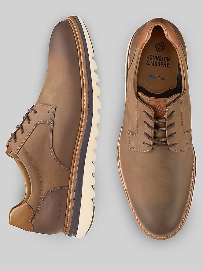 Johnston &Amp; Murphy Braxton Plain Toe Oxfords