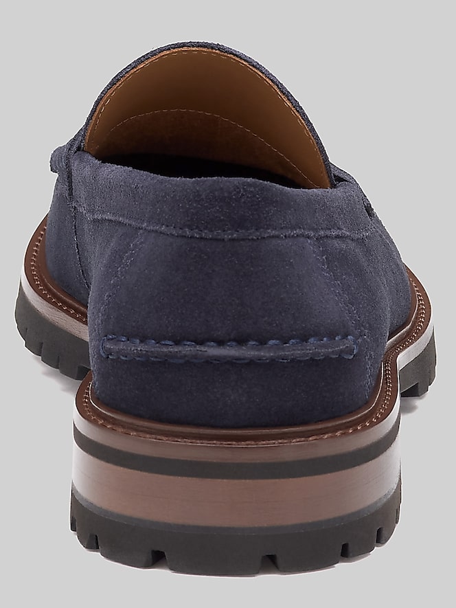 Johnston &Amp; Murphy Collier Penny Moc Toe Loafers