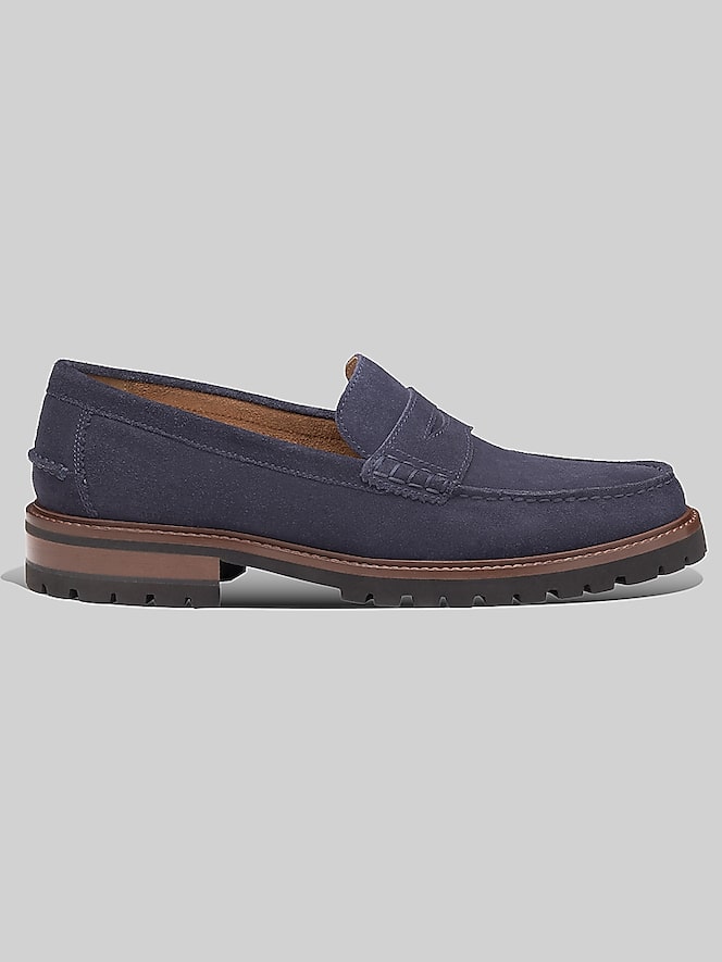 Johnston &Amp; Murphy Collier Penny Moc Toe Loafers