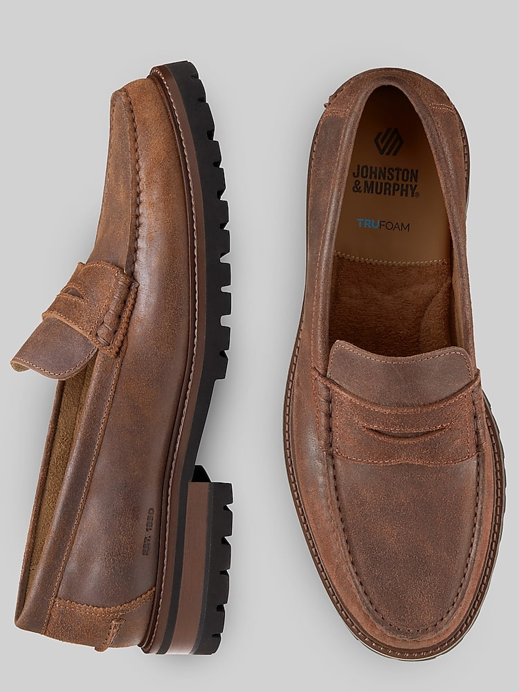 Johnston & Murphy Collier Penny Moc Toe Loafers | Loafers