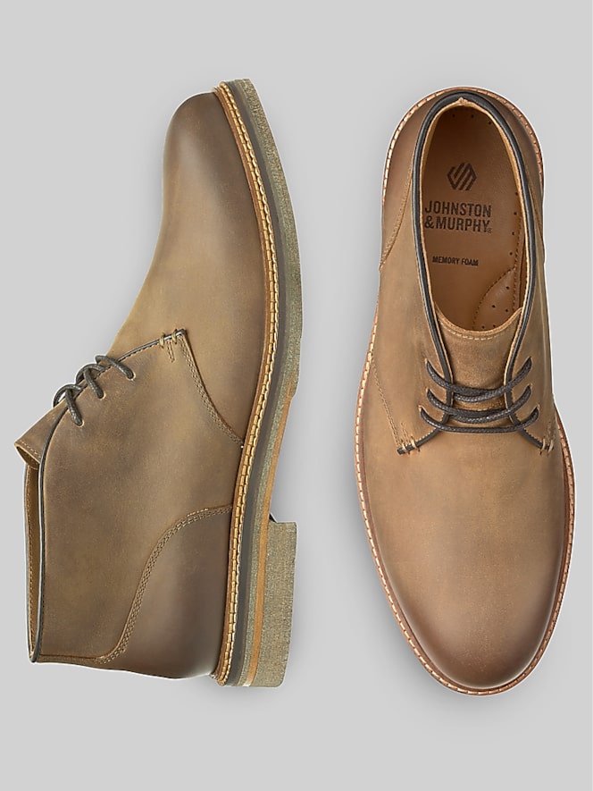 Johnston &Amp; Murphy Calder Chukka Plain Toe Boots