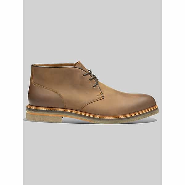 Johnston & Murphy Men's Calder Chukka Plain Toe Boots Brown - Size: 9 1/2 D-Width TMW43BR95403
