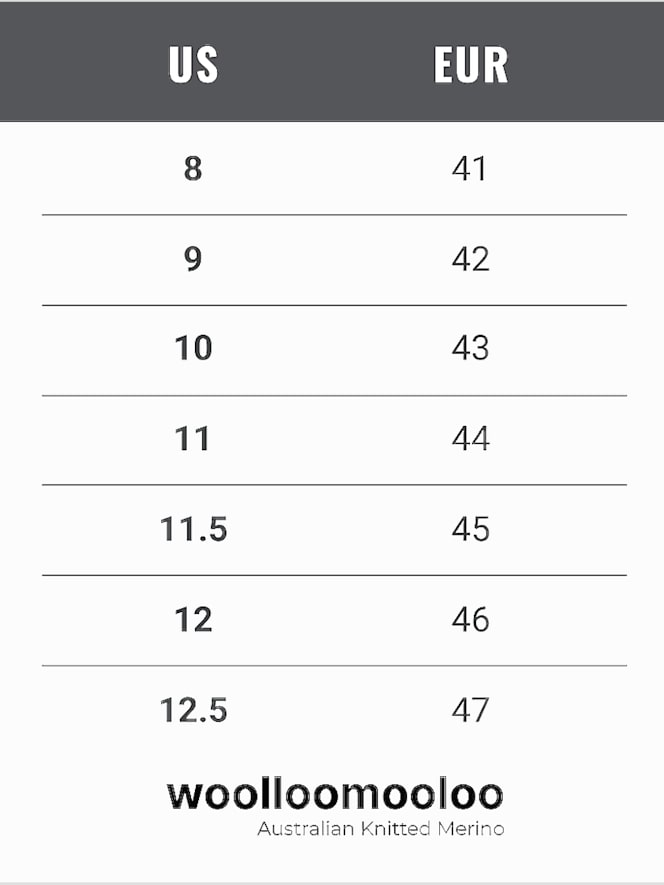 Woolloomooloo Shoe Coogee Merino Wool Sneakers