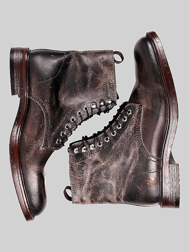 Roan Duty Plain Toe Boots
