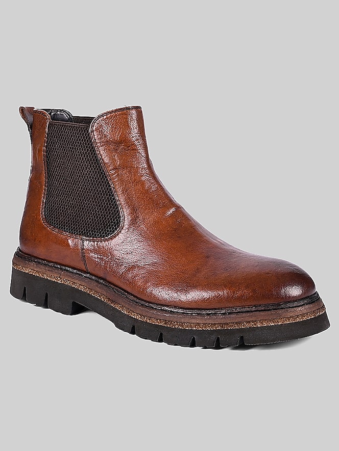 Roan Defy Chelsea Plain Toe Boots