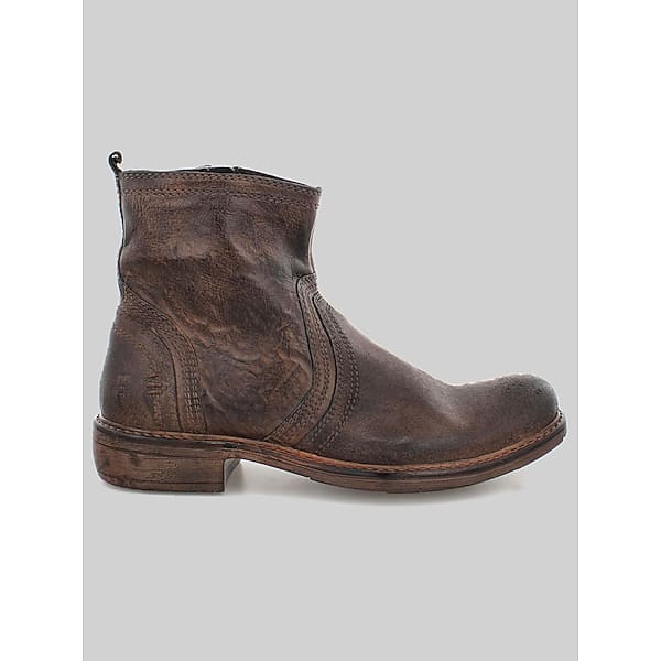 Roan Men's Crestone Plain Toe Boots Black Mud Rust - Size: 11 1/2 D-Width
