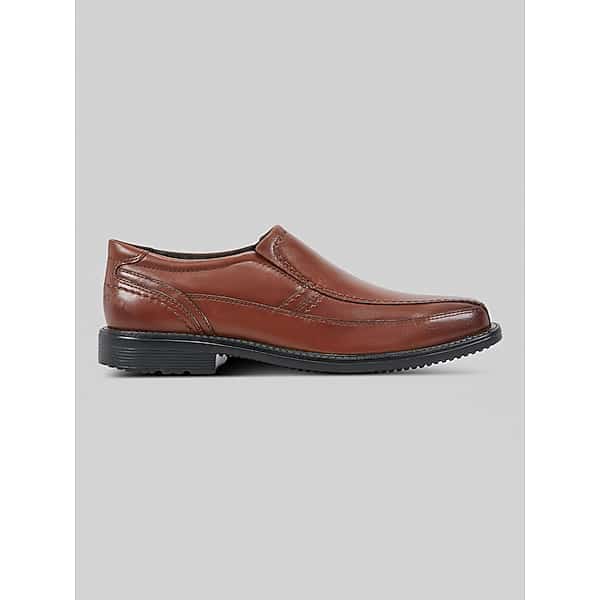Rockport Men's Leader 2 Bike Toe Slip-On Shoes Tan - Size: 8 D-Width TMW43CA80405