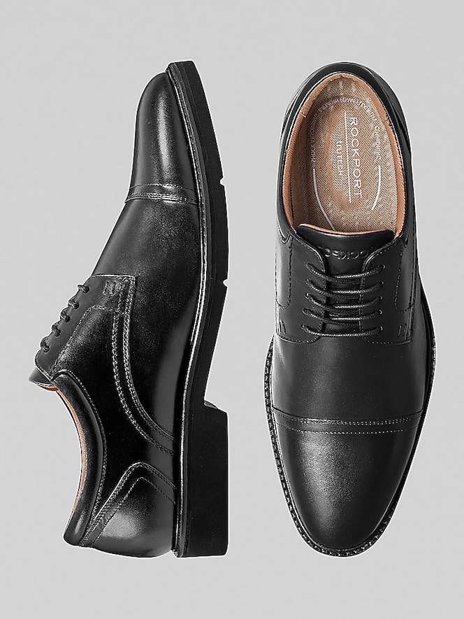 Rockport Findlay Dress Lace-Up Almond Toe Oxfords