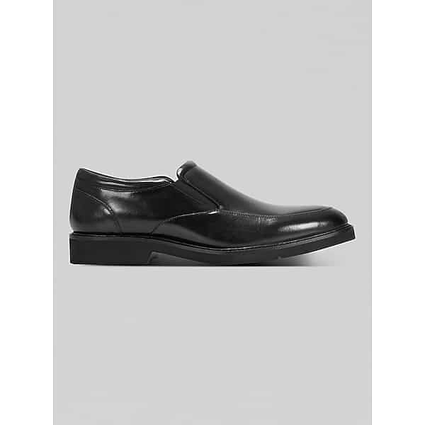 Rockport Men's Folton Almond Toe Dress Loafers Black - Size: 12 D-Width