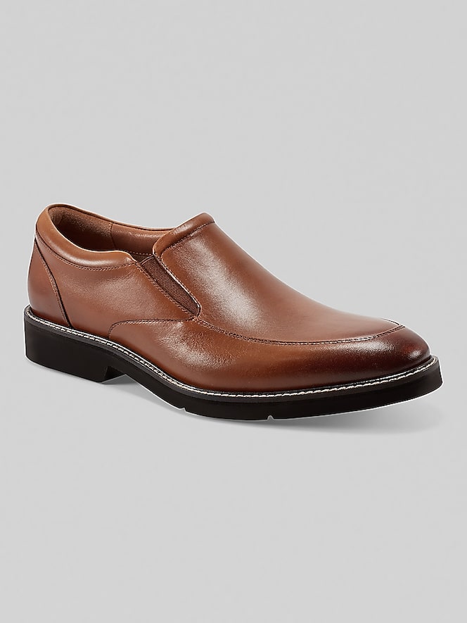 Rockport Folton Almond Toe Dress Loafers, Medium Natural - Image 2 of 5