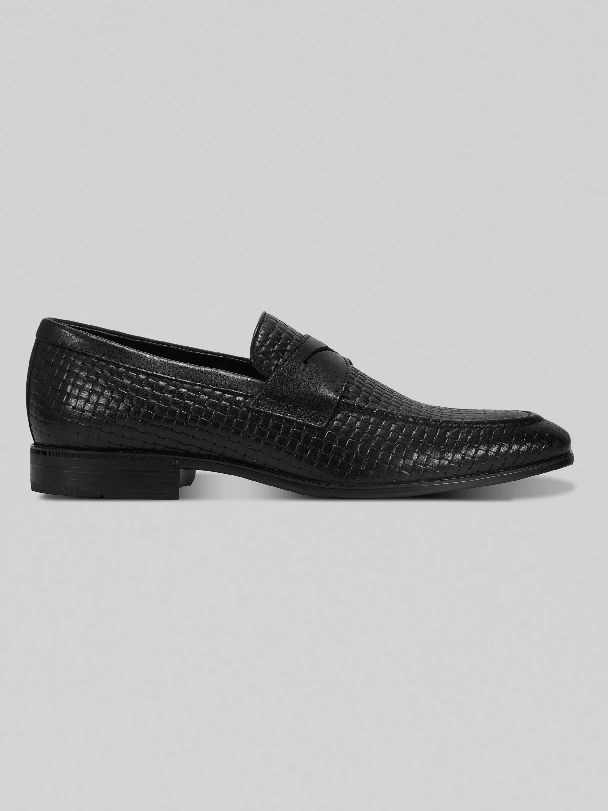 Rockport Cory Slip-On Dress Moc Toe Penny Loafers, Black 