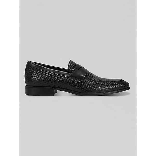Rockport Mens Cory Slip-On Dress Moc Toe Penny Loafers Black - Size: 8 D-Width
