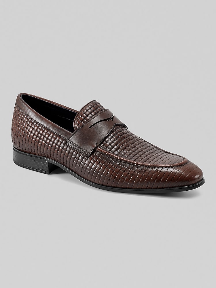 Rockport Cory Slip-On Dress Moc Toe Penny Loafers, Dark  display picture 3