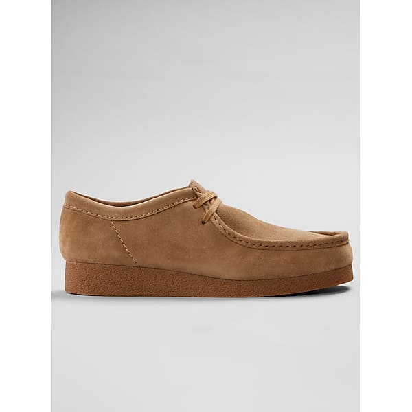 Clarks Men's Wallabee EVO Moc Toe Slip On Shoes Dark Sand - Size: 9.5 D-Width TMW43CL95407