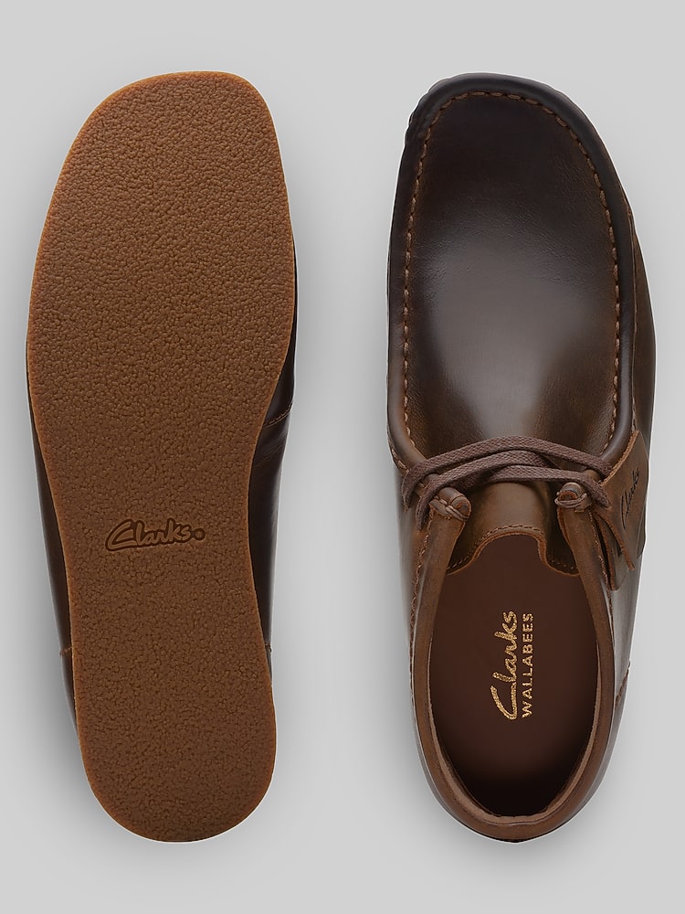 Clarks Wallabee EVO Moc Toe Slip On Boots, Beeswax - Brown | Boots