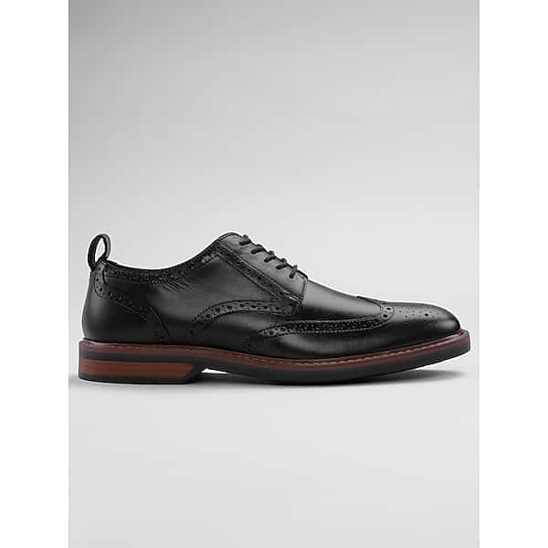 Clarks Men's Aldwin Limit Wingtip Oxfords Navy - Size: 8 D-Width TMW43CN80401