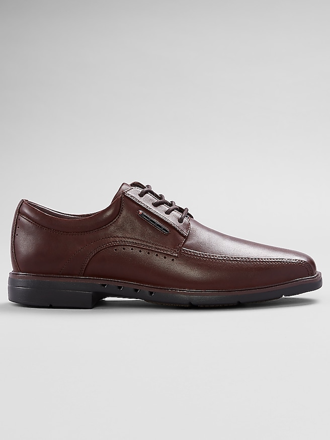 Clarks Men's Un Kendric Way Bike Toe Oxfords , Mahogany / Brown