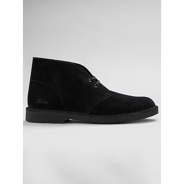 Clarks Men's Desert EVO Lace Up Boots Black - Size: 8 D-Width