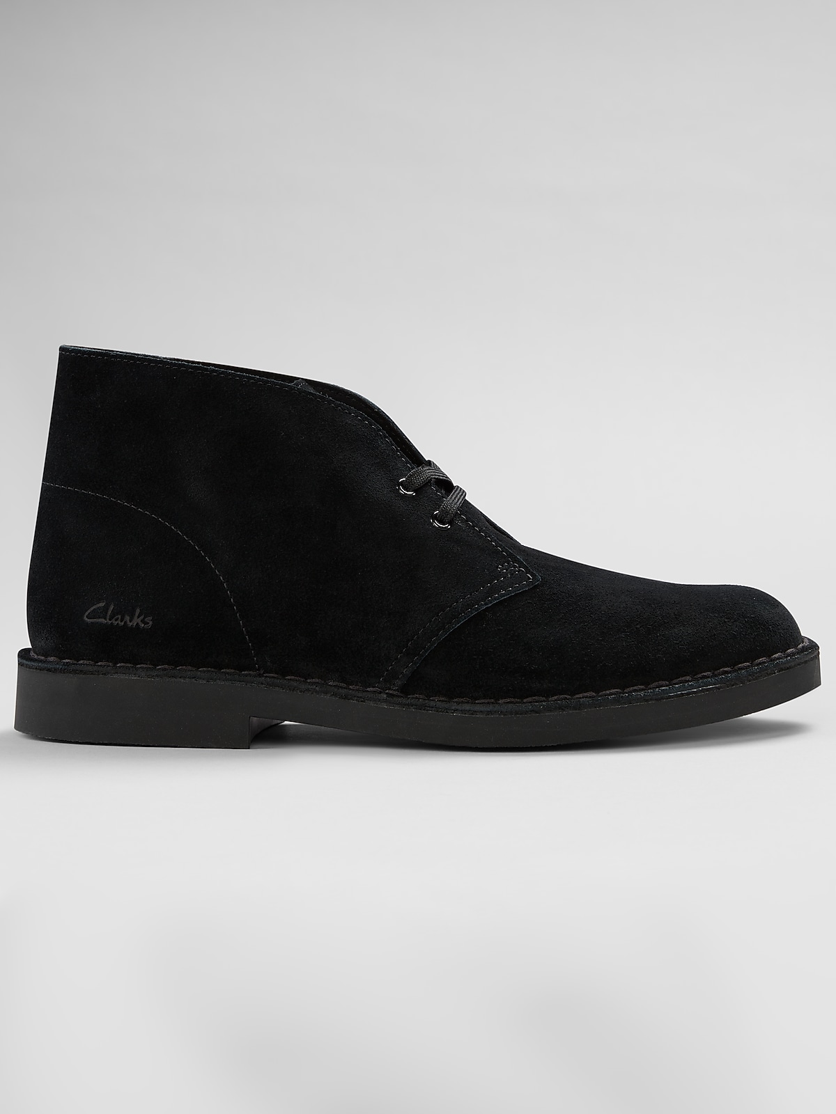 Clarks Originals Desert Coal Boot Black Suede Chukka Mens 8 Classic Crepe Casual Amazon.com | Clarks Men main image 2