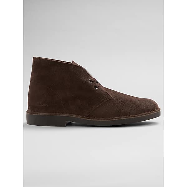 Clarks Men's Desert EVO Lace Up Boots Dark Brown - Size: 12 D-Width