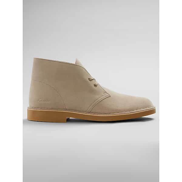 Clarks Men's Desert EVO Lace Up Boots Sand Suede - Size: 11 D-Width