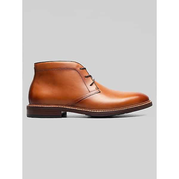 Florsheim Men's Anthem Plain Toe Chukka Boots Saddle Tan - Size: 10.5 WIDE