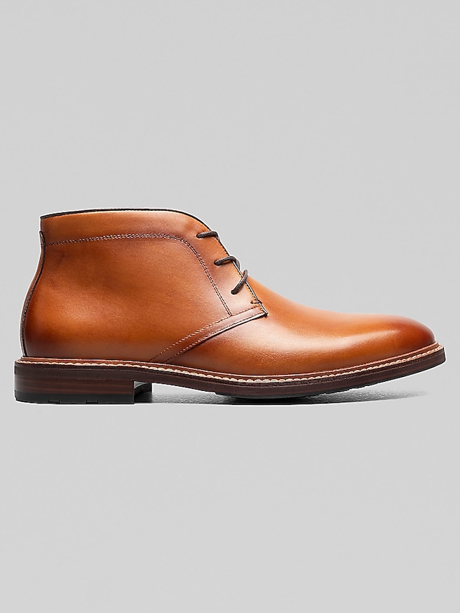 Florsheim Men's Anthem Plain Toe Chukka Boots , Saddle Tan